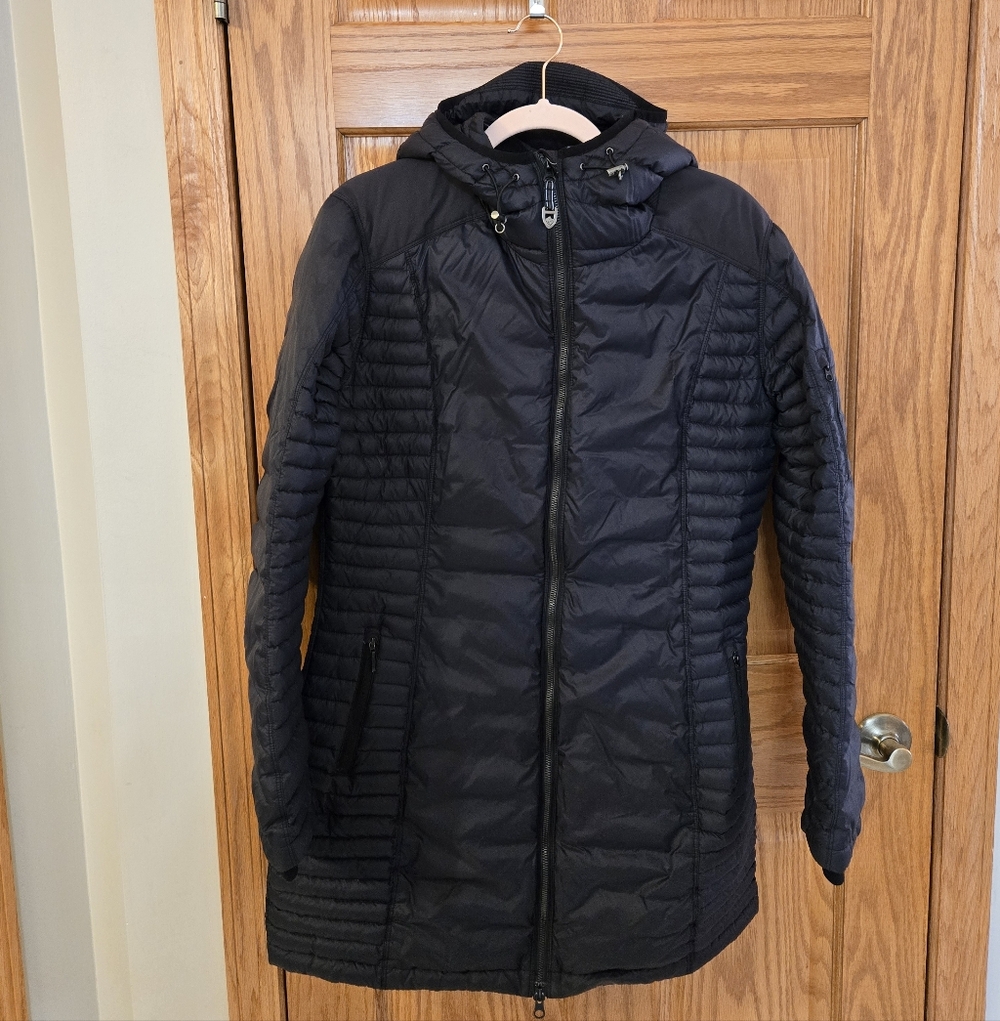 Kuhl -  Spyfire Parka, Black, Size Large, Warm, Lightweight, Packable